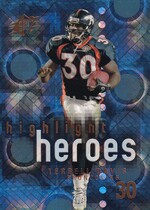 2000 SPx Highlight Heroes #HH11 Terrell Davis