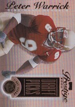 2000 Playoff Prestige Draft Picks #2 Peter Warrick