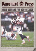2000 Pacific Vanguard Press Hobby #3 Terrell Davis
