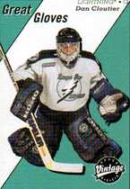 2000 Upper Deck Vintage Great Gloves #CG17 Dan Cloutier