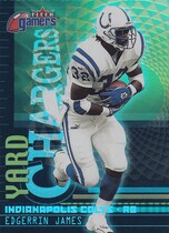 2000 Fleer Gamers Yard Chargers #9YC Edgerrin James
