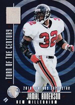 2000 Donruss Elite Turn of the Century #TC-43 Jamal Anderson