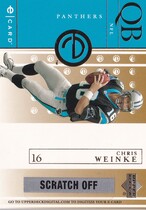 2001 Upper Deck e-Card #ECW Chris Weinke