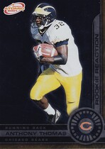 2001 Pacific Prism Atomic Rookie Reaction #5 Anthony Thomas