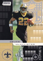 2001 Stadium Club Stepping Up #SU13 Deuce McAllister