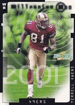 2001 Score Millennium Men #27 Terrell Owens