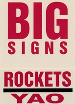 2003 Fleer Platinum Big Signs #11 Yao Ming