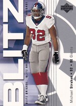 2002 Upper Deck Blitz Brigade #BB-5 Michael Strahan