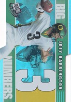 2002 Press Pass Big Numbers #BN4 Joey Harrington