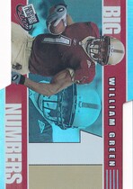 2002 Press Pass Big Numbers #BN11 William Green