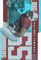 2002 Press Pass Big Numbers #BN31 Kalimba Edwards