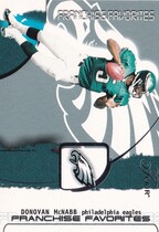 2002 Flair Franchise Favorites #1FF Donovan McNabb