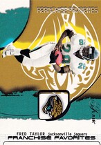 2002 Flair Franchise Favorites #10 Fred Taylor