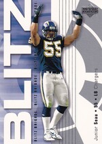 2002 Upper Deck Blitz Brigade #BB-8 Junior Seau