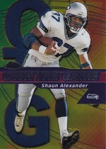 2002 Topps Chrome Own the Game #OG14 Shaun Alexander