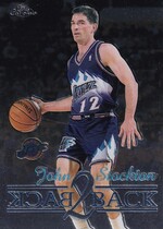 1998 Topps Chrome Back 2 Back #B5 John Stockton