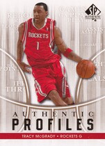 2008 SP Authentic Profiles #AP-44 Tracy McGrady