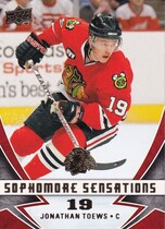 2008 Upper Deck Sophomore Sensations #SS2 Jonathan Toews