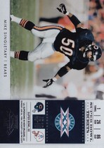 2011 Playoff Contenders Super Bowl Tickets #18 Mike Singletary