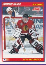 1991 Score Base Set #316 Dominik Hasek