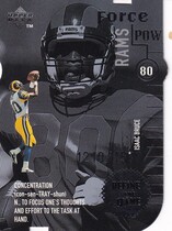 1998 Upper Deck Define the Game Die Cut Silver #DG23 Isaac Bruce