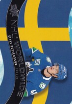 2020 Upper Deck NHL Worldwide #WW-5 Elias Pettersson
