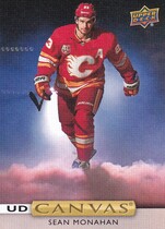2019 Upper Deck UD Canvas Series 2 #C202 Sean Monahan