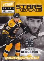 2009 Upper Deck Victory Stars of the Game #SG2 Patrice Bergeron