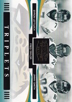 2005 Donruss Gridiron Gear Triplets Gold #5 Leftwich|Smith|Taylor