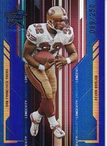 2005 Leaf Rookies and Stars Longevity Sapphire #82 Kevan Barlow