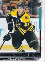 2018 Upper Deck Base Set Series 2 #468 Urho Vaakanainen
