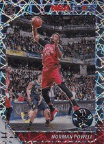 2019 Panini NBA Hoops Premium Stock Prizm Laser Silver #184 Norman Powell