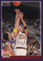 2000 Topps Base Set #165 Allen Iverson