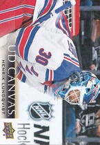 2018 Upper Deck UD Canvas Series 2 #C173 Henrik Lundqvist