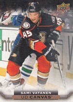 2015 Upper Deck Canvas Series 2 #C123 Sami Vatanen
