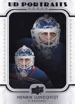 2019 Upper Deck Portraits #P-20 Henrik Lundqvist