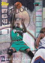 1999 Topps Highlight Reels #HR11 Shareef Abdur-Rahim