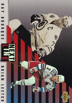 1993 Upper Deck Next in Line #NL4 Ray Bourque|Brian Leetch