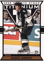 2002 Pacific Titanium #82 Mario Lemieux