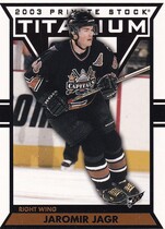 2002 Pacific Titanium #99 Jaromir Jagr