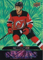 2020 Upper Deck Dazzlers Green Series 2 #DZ-77 Nico Hischier