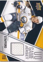 2011 Upper Deck Game Jerseys Series 1 #GJ-ST Drew Stafford