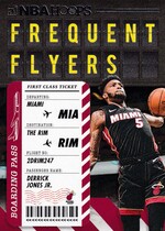 2020 Panini NBA Hoops Frequent Flyers #2 Derrick Jones Jr.