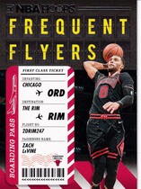 2020 Panini NBA Hoops Frequent Flyers #12 Zach Lavine