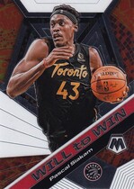 2019 Panini Mosaic Will to Win #8 Pascal Siakam