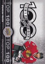 2017 Upper Deck Tim Hortons Top 100 #TOP-6 Duncan Keith