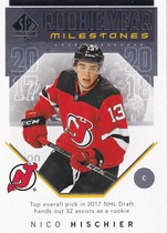 2018 SP Authentic Rookie Year Milestones #RYM-NH Nico Hischier