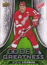 2015 Upper Deck Code to Greatness #CTG-23 Steve Yzerman