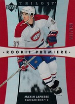 2005 Upper Deck Trilogy Update (221-320) #271 Maxim Lapierre