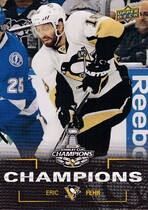 2016 Upper Deck Stanley Cup Champions Pittsburgh Penguins #9 Eric Fehr